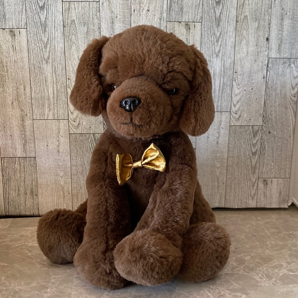 FAO Schwarz Chocolate Labrador. New without tags! - Picture 1 of 7